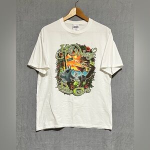 Gildan White Key‎ Florida West Pub Crawl T-Shirt